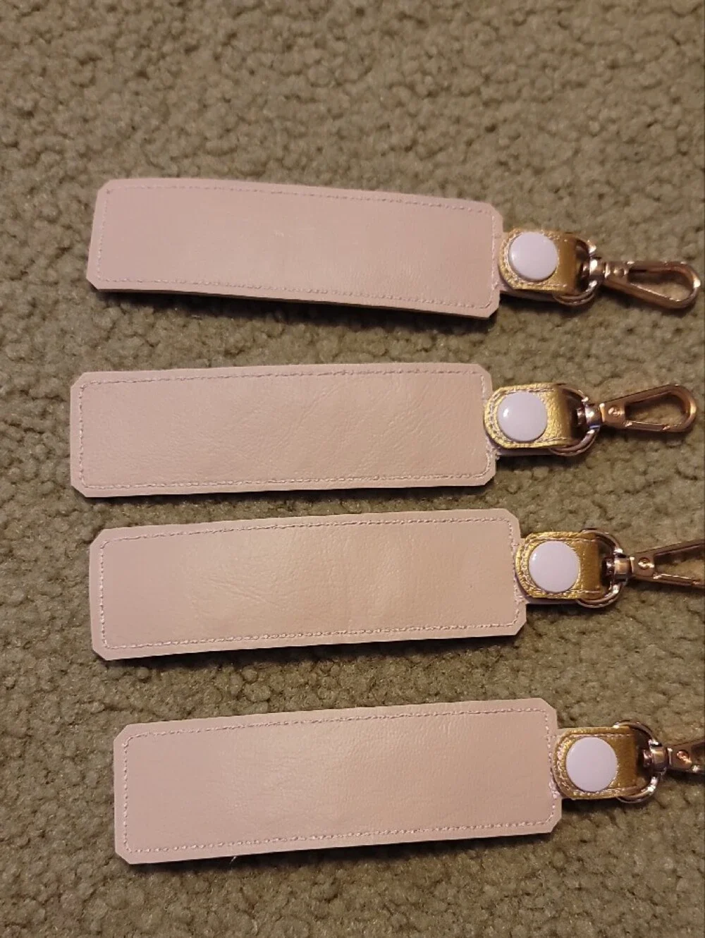 Gold 'Clothes/Diapers/Misc/Snacks' Bag Tags - Kids Accessories